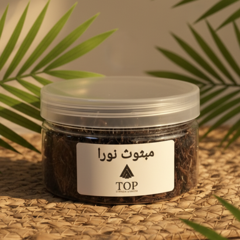 مبثوث نورا من Top Incenses بخور فاخر بعطر نورا وخشب الصندل والعود